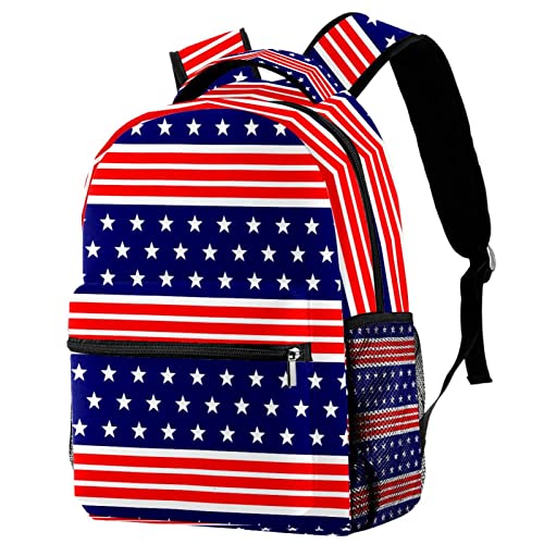 Sac à dos de voyage Leisure Campus bleu et rouge taille Medium avec porte-bouteille