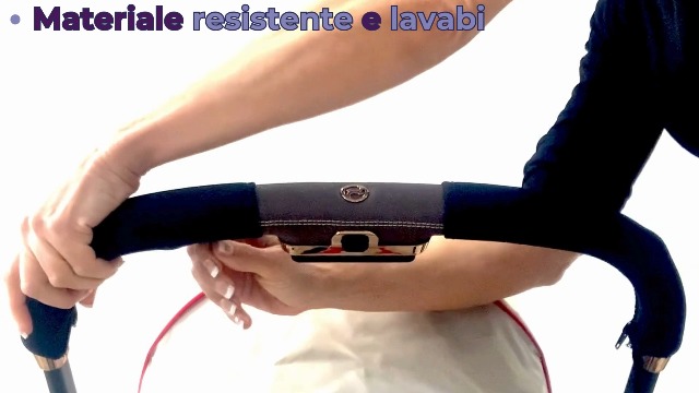 Housses De Guidon En Néoprène PROTEC TIF - Compatibles CYBEX COYA - Protection Confortable Et Élégante Fabriquée En Espagne