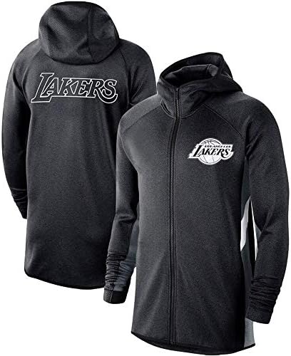 lakers black hoodie nike
