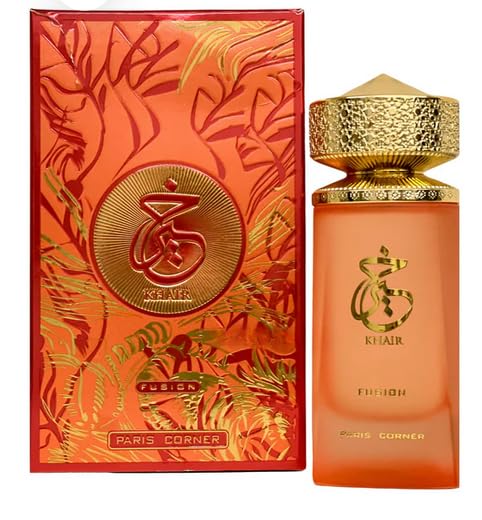 KHAIR Fusion Eau de Parfum 100ml UNISEX Perfume Árabe 100%...
