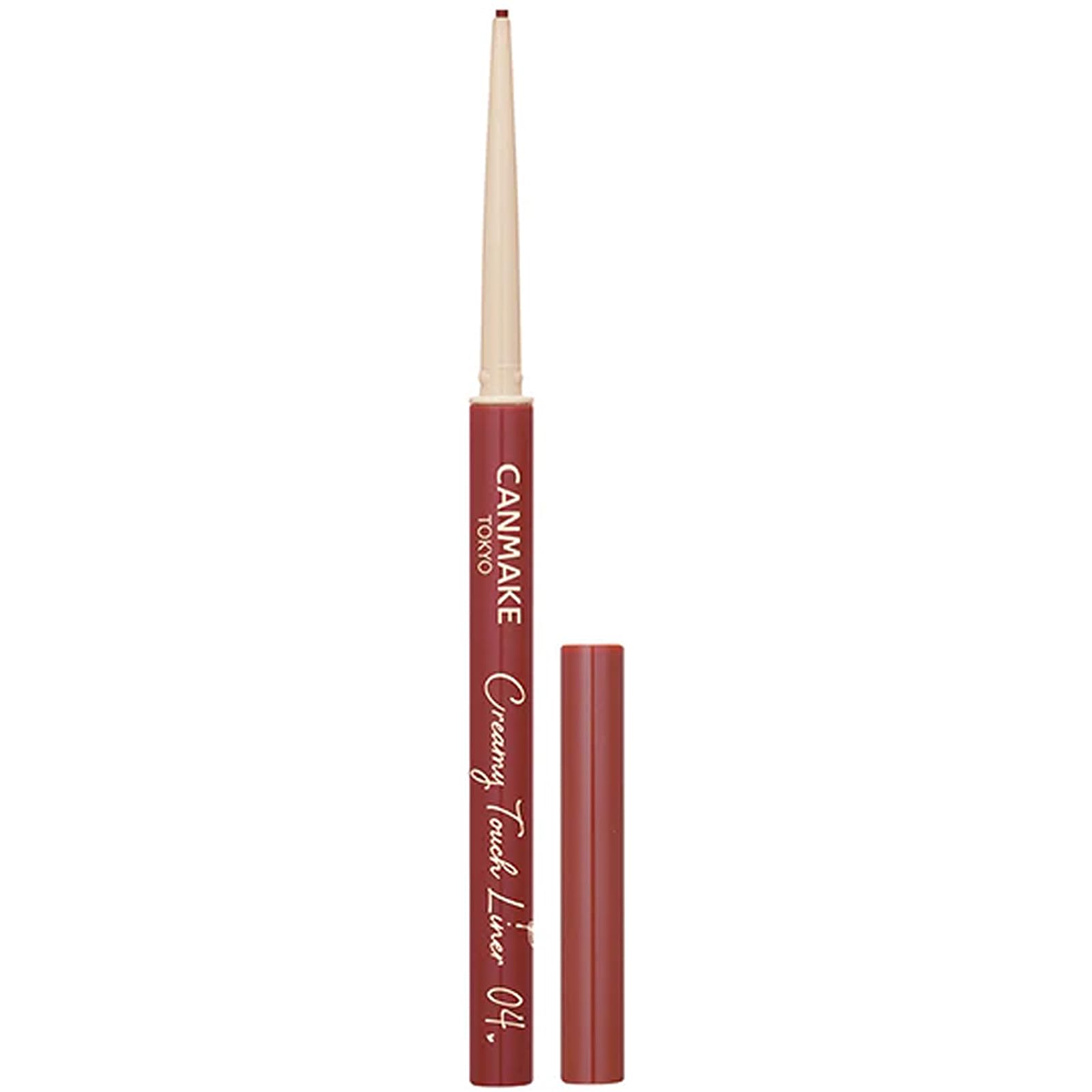 Canmake Creamy Touch Liner 04 Garnet Burgundy-image