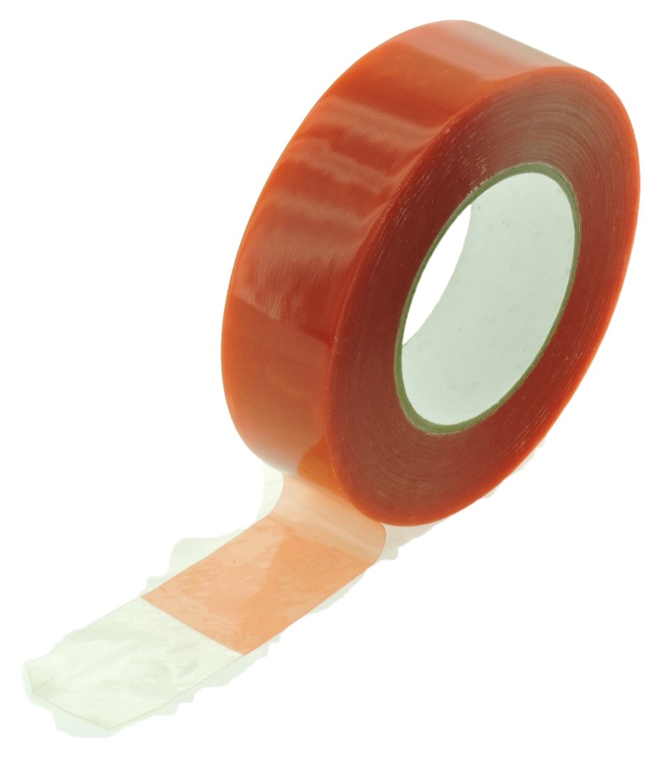 1 1/2" 8.0 Mil 36yd Double Sided Tape High Clarity Crystal Clear Transparent 1.5 in Extreme Hold Ultra Sticky Mounting Splicing Repair Window Sign Poster Board Installation 36mm 1.42 inch