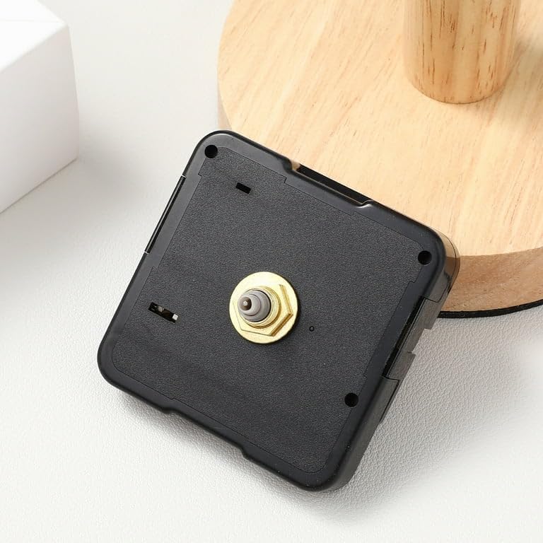 SENTROX Quartz Wall Clock Machine for Wall Clock Without Needle | Quartz Machine for Wall Clock, Battery Operated,Clock Movement Machine | Quartz Wall Clock Machine Only, Black (1)