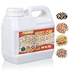 Mulch Glue for Landscaping, Strong and Easy Hold Rock, Gravel, Bark, and Most Mulchs, Heavy Duty, Weather Resistant (Transparent, 35 oz)
