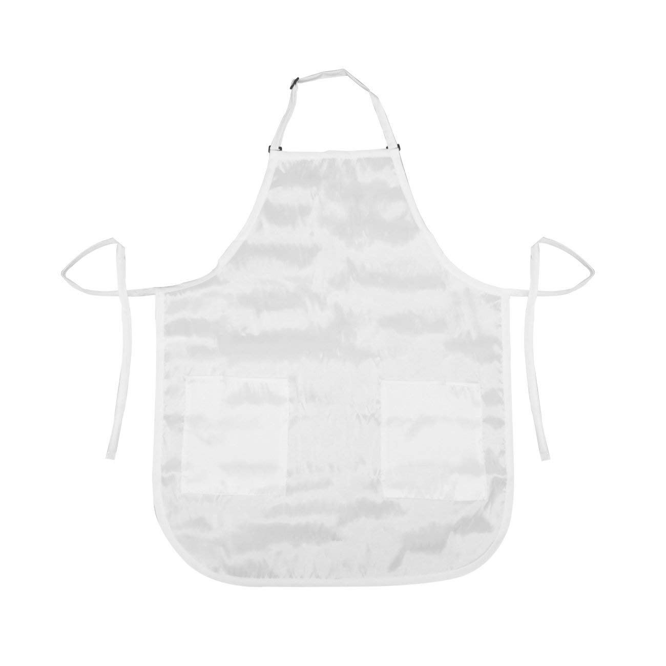 Amazon.com : Betty Dain Luminous Salon Stylist Apron, Classic Design,  Bottom Zipper Pockets, Adjustable Neck Strap, Lightweight, Water-Resistant  Poly Nylon Blend Repels Hair, Easy Care, White : Kitchen Aprons : Beauty &