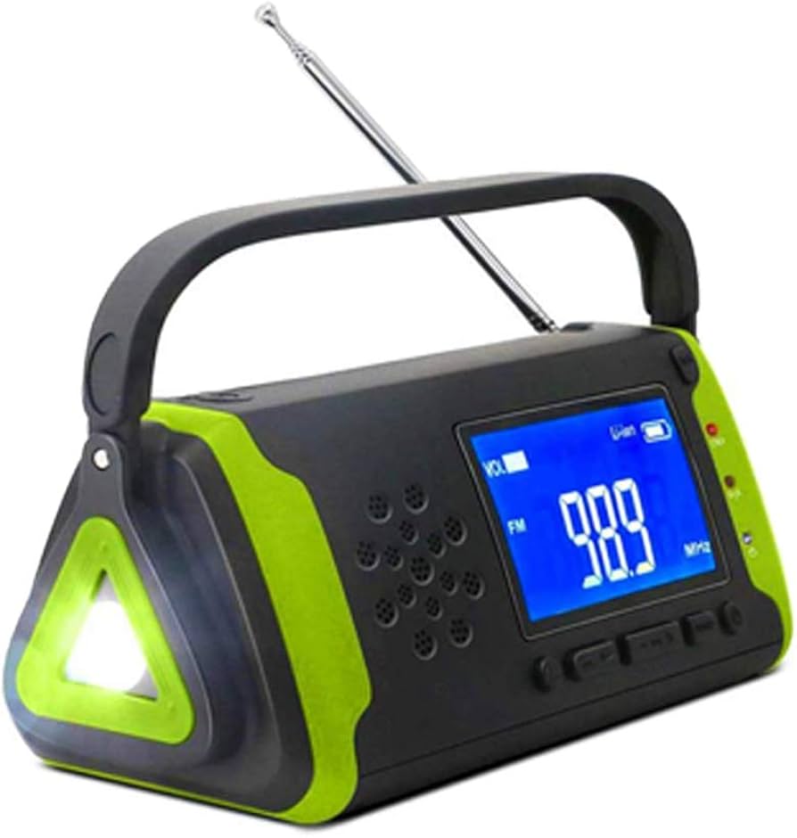 Amazon.co.jp: 防災ラジオ 多機能 手回し充電 4000mAh大容量 iPhone