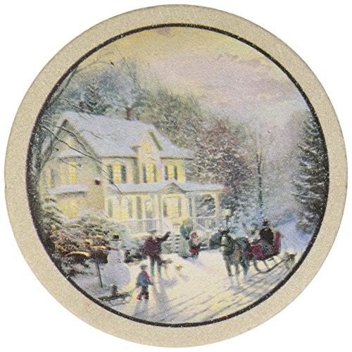 Thirstystone Drink Coaster Set, Home for the Holidays