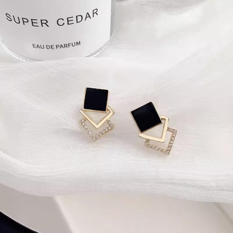 Gold Earrings for Women Trendy Gold Hoop Clip on Stud Pearl Earrings Dangle Chain Jewelry Hypoallergenic Birthday Gifts for Women2