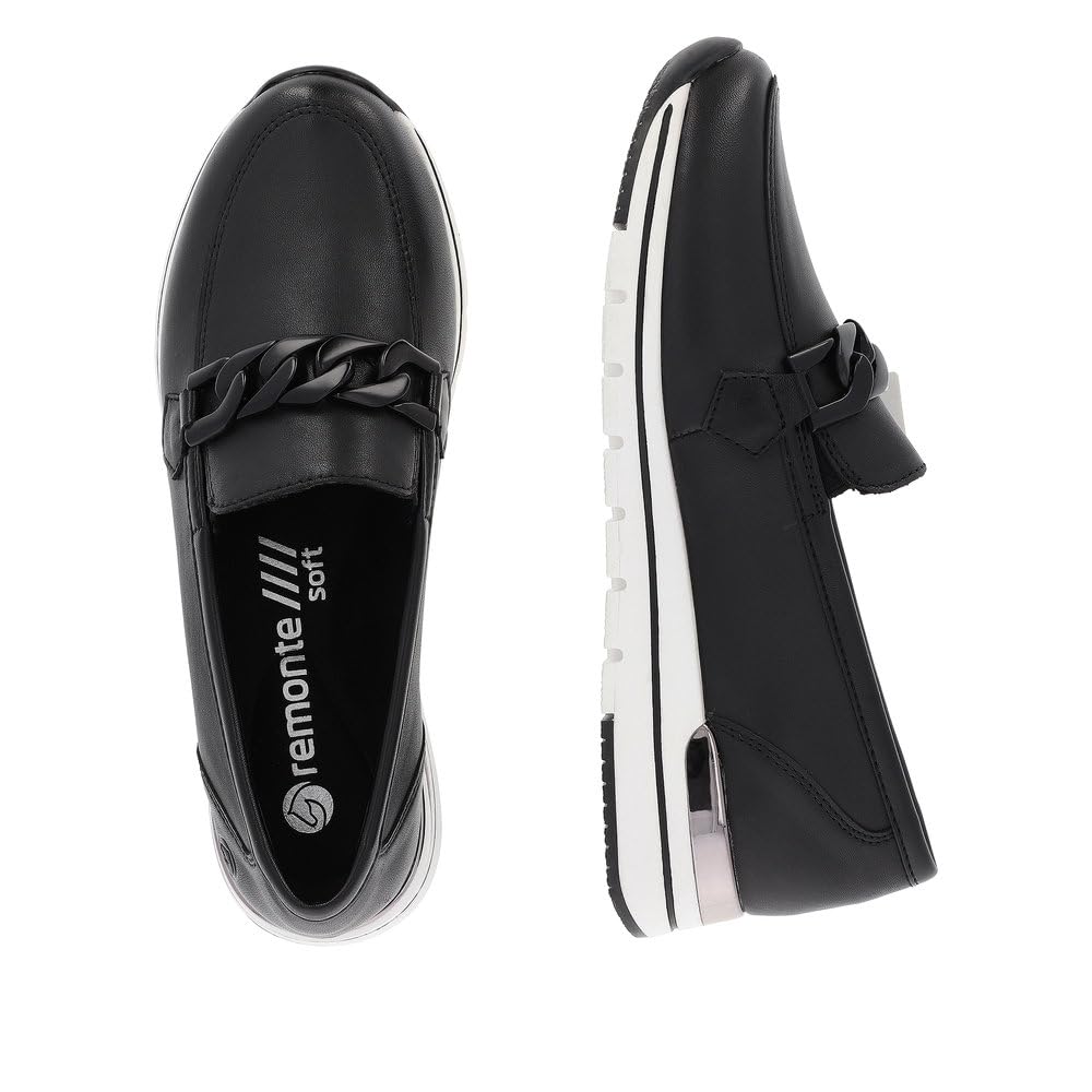 Remonte Damen Slipper R6711, Frauen Slip On,lose Einlage