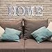 WOODOUNAI 8 Inch Rustic White Wood Letters Unfinished Wood Letters for Wall Decorative White Retro Standing Letters Sign Board Decoration for Craft Home Party Projects (E)