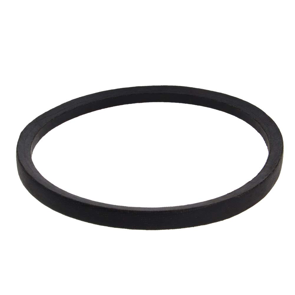 Bettomshin1Pc A18 Drive V Belt, 430 Inner Perimeter Rubber Power Transmission Belt Industrial Power Mower Belt for Industrial Machinery Replace Belt Black