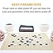 Chess Clock, Digital Chess Timer Portable Count Down Game Timer for Professional Chess Board Game(Blue)