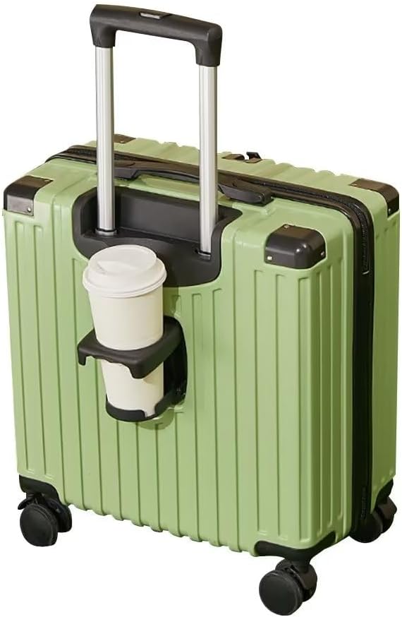 [kimsoo] スーツケース 小型 カップホルダ付 機内持ち込み キャリーバッグ ssサイズ 38L キャリーケース 1泊2日 旅行ケース 超軽量スーツケース ビジネスケース 静音 ダブルキャスター 耐衝撃 人気 日帰り 旅行 ビジネス 出張