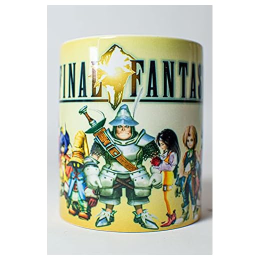 Taza - Final Fantasy IX - Amarillo