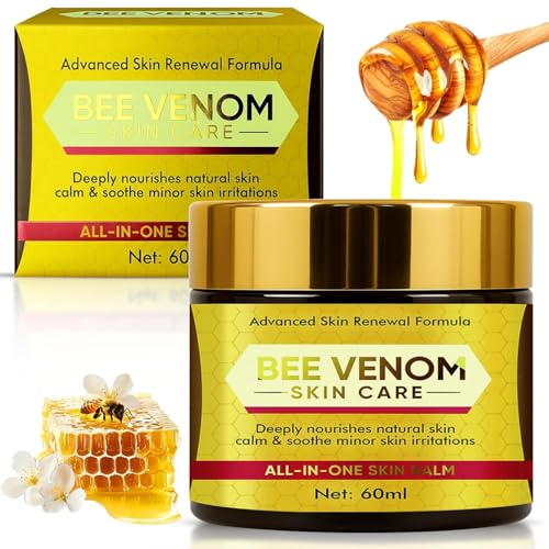Onzzyl Bee Venom Face Cream Firming Cream for Fine Lines and Even Skin Tone Collagen Boosting Anti Wrinkle Facial Cream for Women 60ml