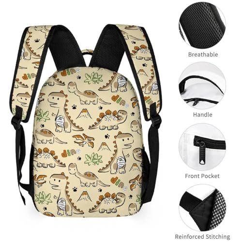 Dinosaur Paw Kids Backpack Lightweight Book Bag Schoolbag Backpack for Teens Girls Boy Back to School4
