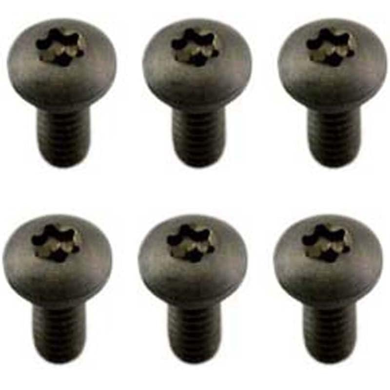 Echeson 6PCS T6 Torx Titanium Alloy Screws with UN 2-56 Thread Fit for Deep Carry Pocket Clip DIY Making Accessory(X-Large)