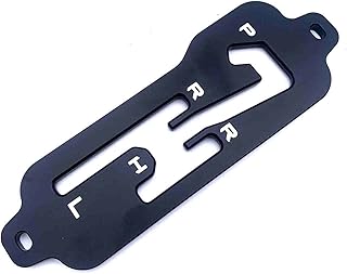 Talon Shift Gate Shiftgate Gated Shift Plate Fist Talon 1000R SXS10S2R Talon 1000R SXS10S2X 1000X-4 SXS10S4 SXS10S4 Fox Live Valve Made of Black Anodized Aluminum