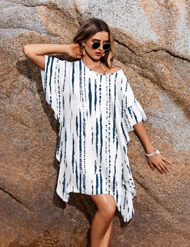 Salida de baño cómoda que disimula y estiliza en verano 3