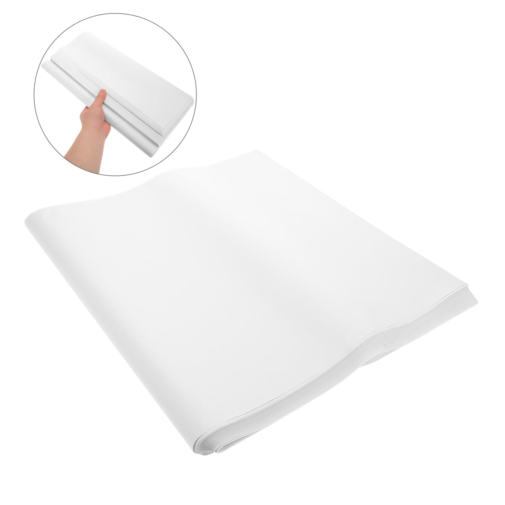 Happyyami 100 Arkuszy Papieru Pakowego: 70x38cm Wielofunkcyjny Papier Pakowy Do Przeprowadzek I Wysyłki - Materiał Do Pakowania Delikatnych Przedmiotów Wypełniacze Pudełek Ochronnych