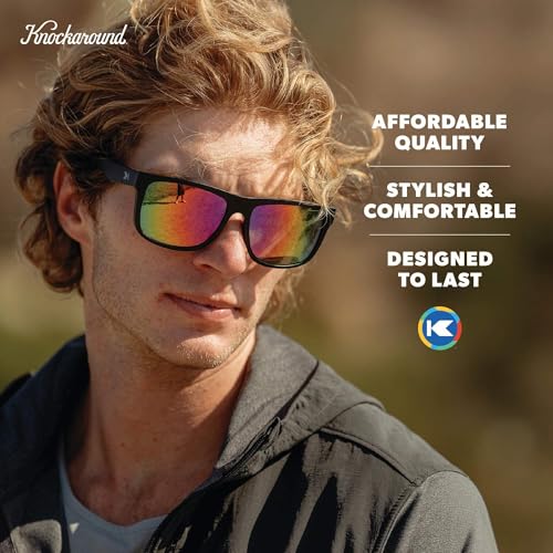 Image of Knockaround Large Polarized Sunglasses for Men & Women - UV400 Protection