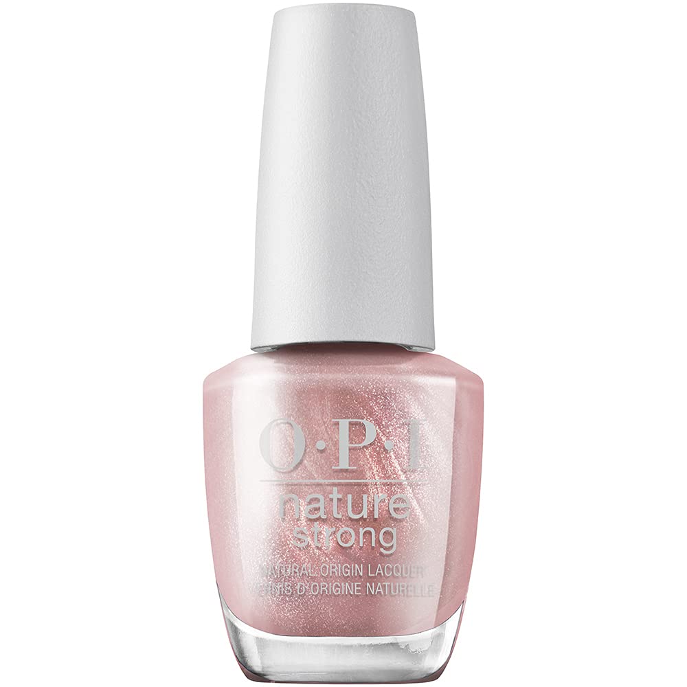 OPI Nature Strong | Smalto per Unghie di Origine Naturale Vegano| Smalto Oro, 15ml