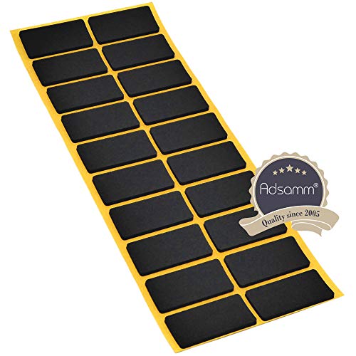 Adsamm® / 20 x antiscivolo autoadesivi / neri /