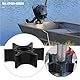 LT Easiyl Bootsmotor-Wasserpumpenlaufrad 17461-9850 Kompatibel mit Suzuki DT 2 2,2 3,5 4 5 6 PS