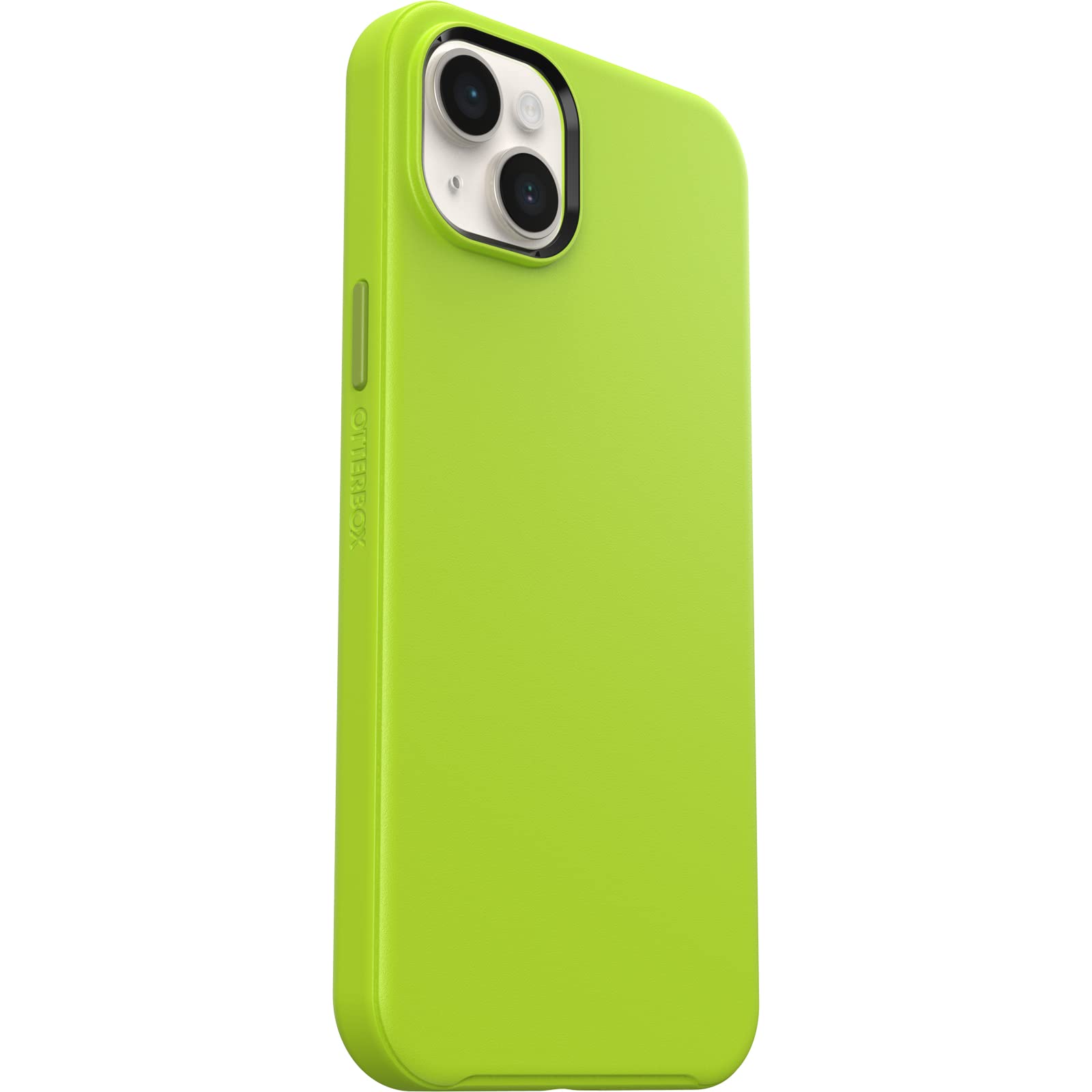 OtterBox Cover per iPhone 14 Plus Symmetry+ con MagSafe, resistente a shock e cadute;sottile, testata 3x vs le norme MIL-STD 810G, protezione antimicrobica, Verde