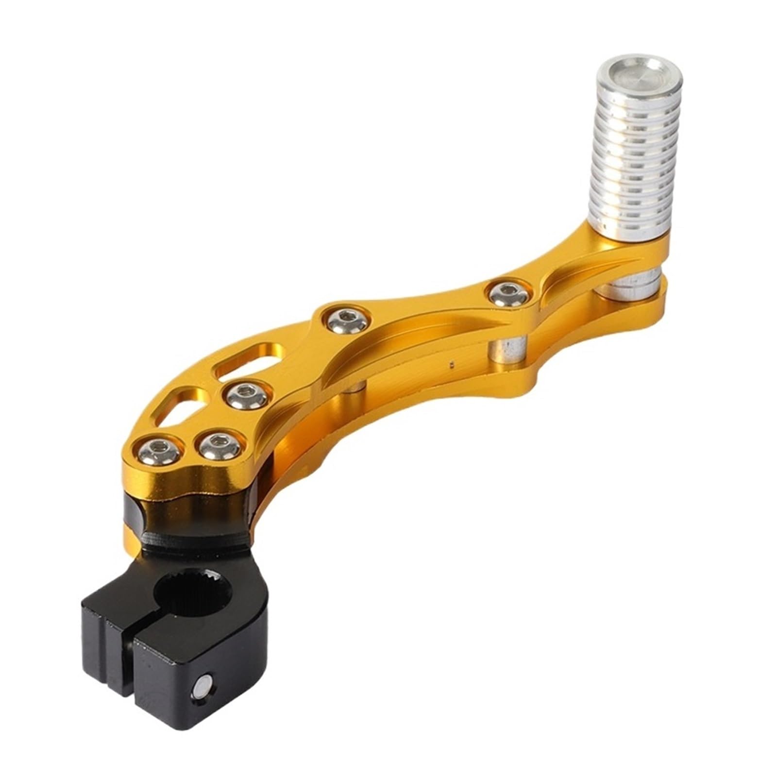GCONLA Motorcycle Gear Shifter Lever Motorcycle Accessories Engine Kick Start Starter Lever for 139QMB for JOG50/90/100 for Fuxi 100CC for Ghost Fire RSZ ZY100