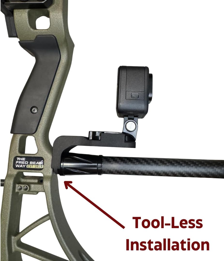 BOWPRO Compound Bow Mount for GoPro/Action Cameras (Buckle)