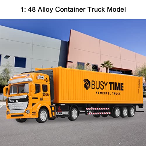 Camion porte-conteneurs miniature 1:48 haute simulation - 4