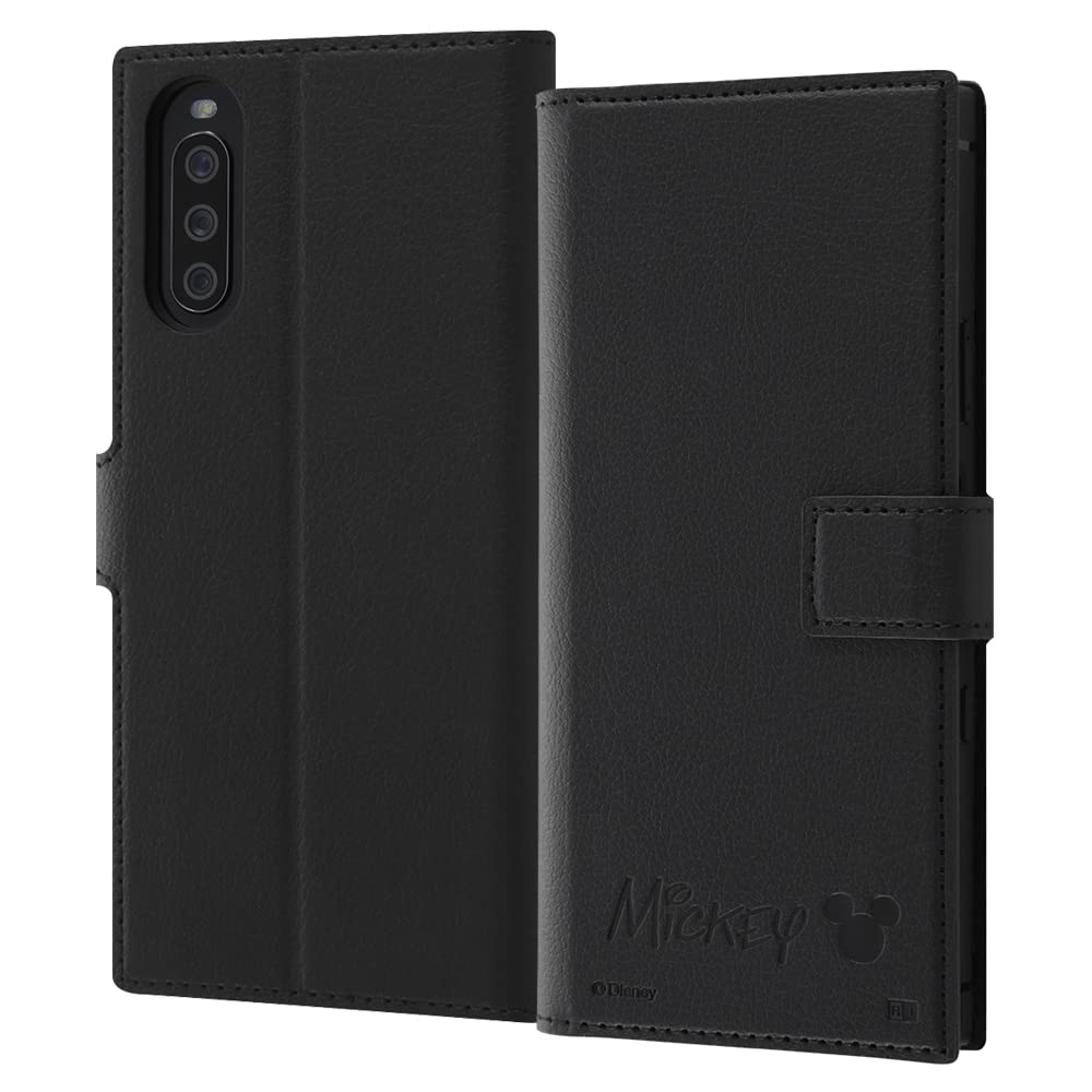 Amazon.co.jp: Xperia 10 III 用 手帳型レザーケース/ミッキーマウス