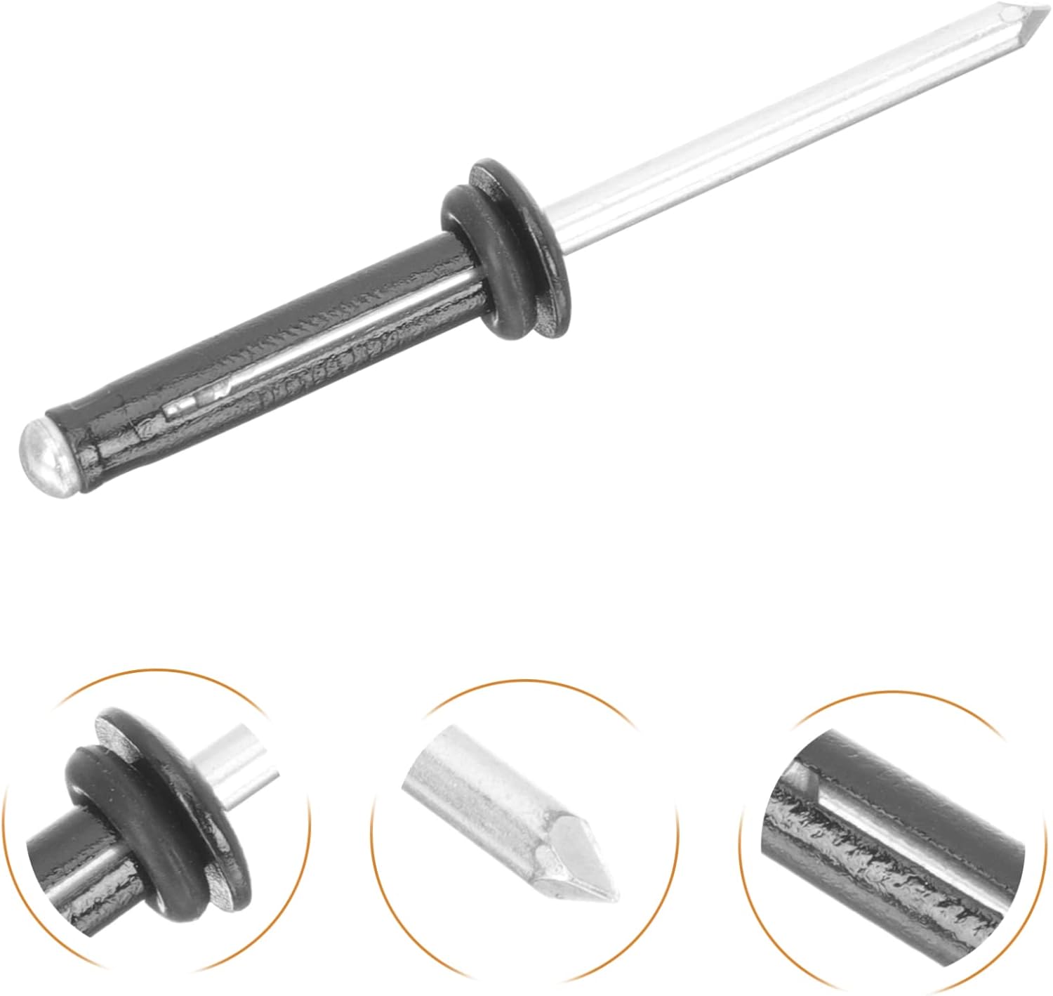 DOITOOL 3sets Professional Portable Boat Rivets Rivets Washers for Kayaks Canoes Accessories Lightweight Strong Sturdy Fasteners for Use