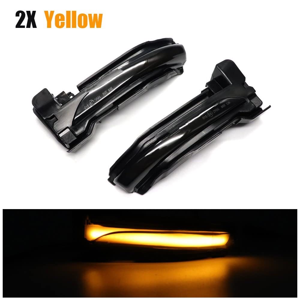 Intermitentes AutomóViles Indicadores De Dirección Dinámicos De Espejo Lateral Luz LED Intermitente Para Coche Para Ford Para Kuga CX482 Para Escape CX482 2019 2020 2021 Componentes de las luces de gi