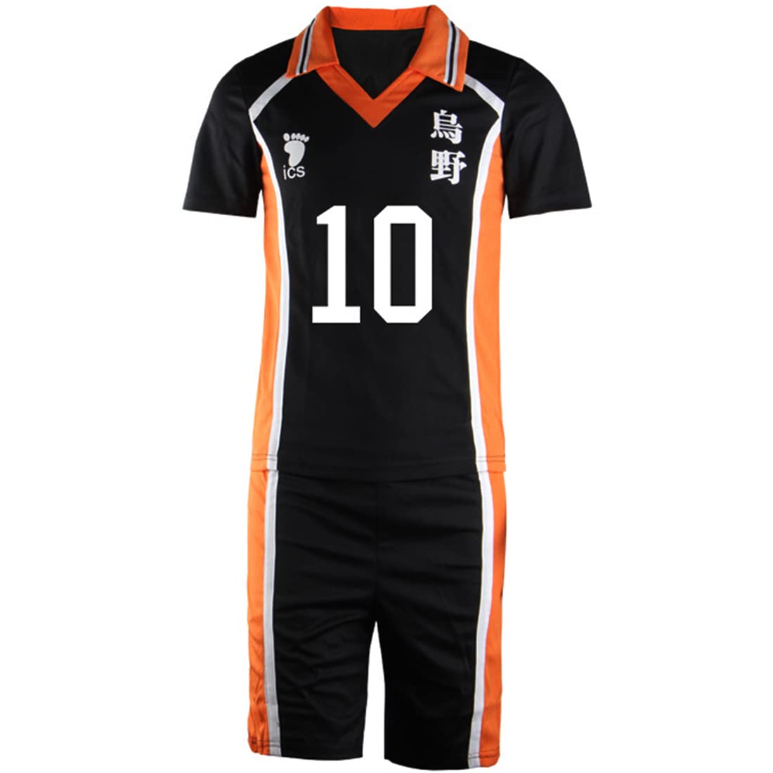 TWSTIV Karasuno High School Cosplay Volleyball Jersey Shirt Shorts Costume Uniform