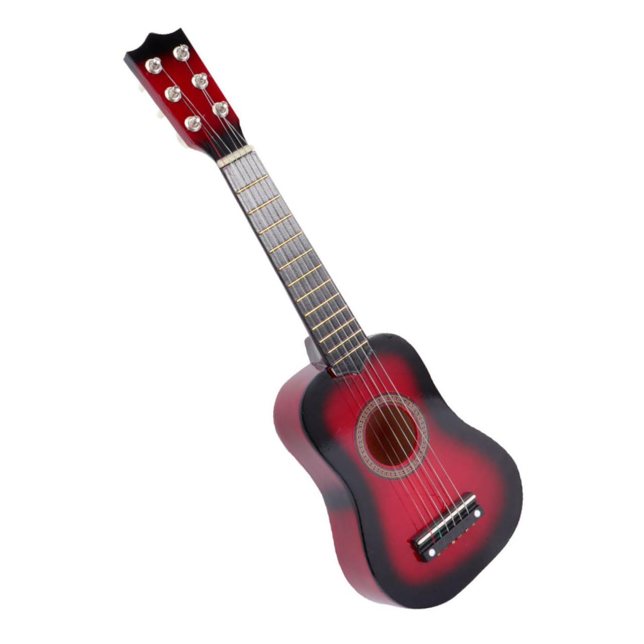 Guitarra de Aprendizaje Infantil de 21 Pulgadas, Madera, 6 Cuerdas