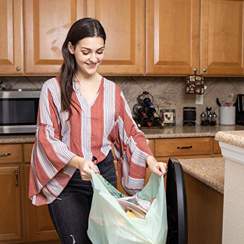 image for Baia Compostable Tall Trash Bags, BPI ASTM D6400 Certified, 13 Gallon 