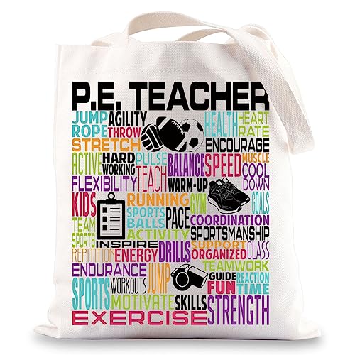 Bolsa Tote de Lona para Profesor de Educación Física miniatura 1