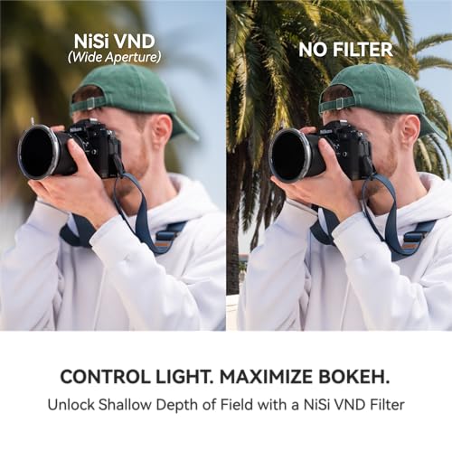 Image of NiSi 62 mm True Colour 1-5 Aperture ND-Vario Variable ND VND Filter (ND2-ND32) | Verified Nisi True Color Variable Nd for Swift System, 62mm Rear Thread, Variable Optical Density 0.3-1.5, Anti-Reflective