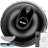 Vactidy Nimble T8 2 in 1 Saugroboter mit Wischfunktion bis zu 120Min Laufzeit, Wischroboter mit 3000Pa Saugkraft, Staubsauger Roboter mit Wischfunktion, saug und wischroboter, Saugroboter Tierhaare