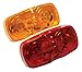 Reese Towpower 73803 Red Oblong Clearance Light