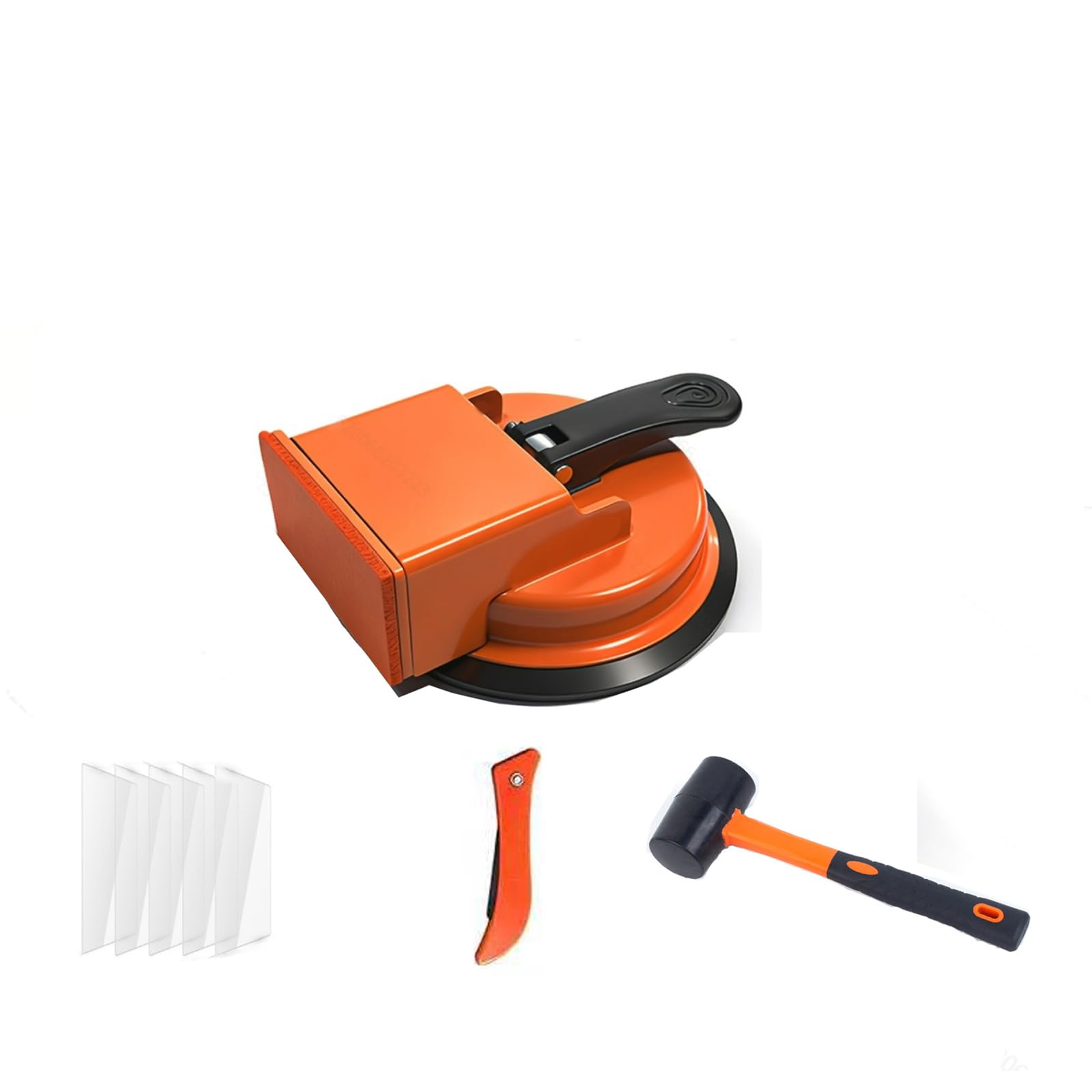 Multifunctional Ergonomic Floor Gaps Repair Suction Cup Set for Wood Tiles with Strong Adhesion and Easy Operations Wood Floor Gaps Repairer Tool Set