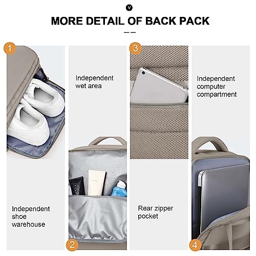 Image of Backpack For Women Men Travel Bag Watreproof Hiking Backpack College Laptop Backpack