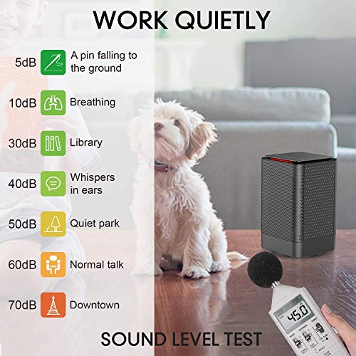 Oscillating Space Heater, Indoor Personal Heater, Electric Ceramic Heater with Over Heat Protection, Tip Over Protection, 3 Heat Settings, Quick Heat up for Home Office