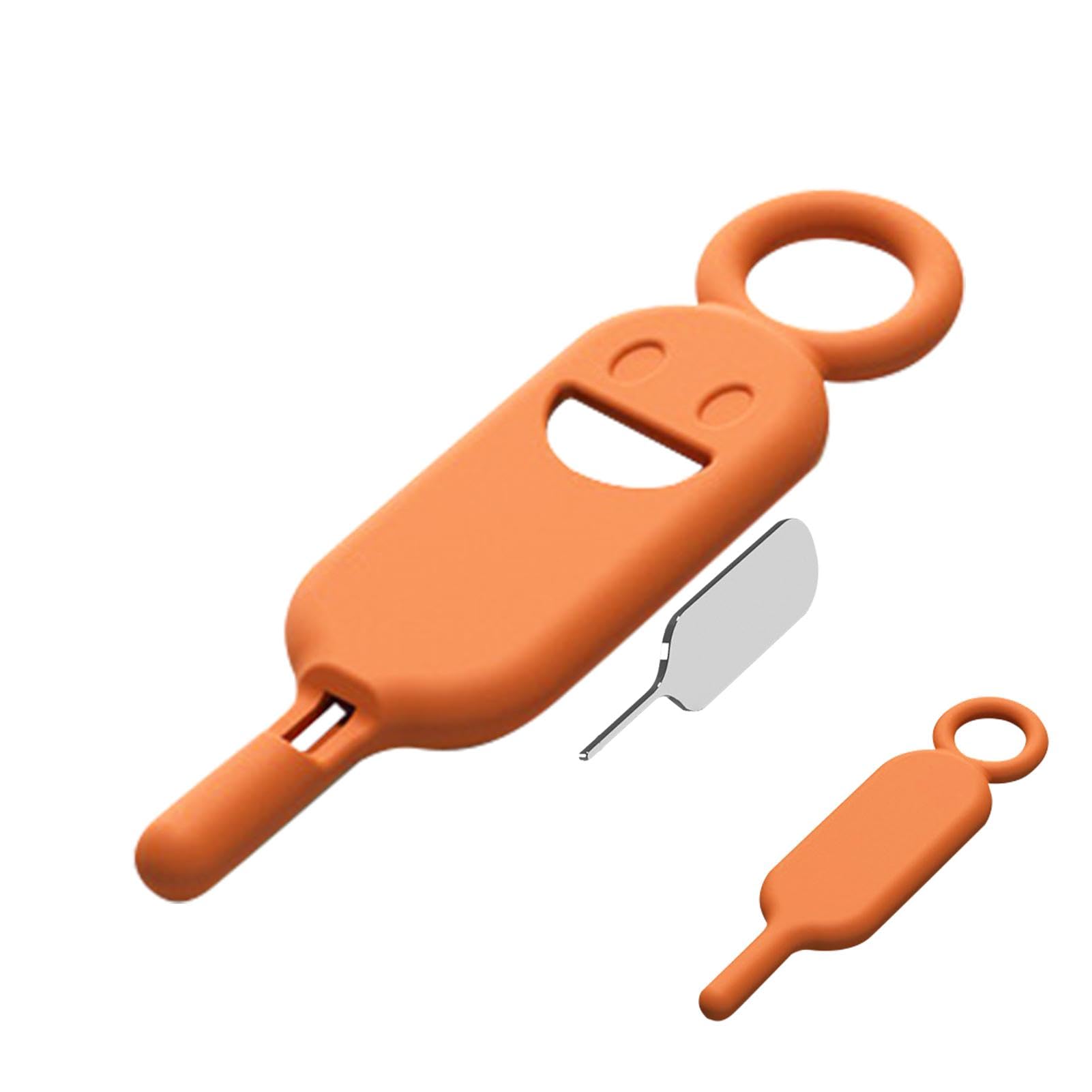 Anti-Lost Card Eject Pin, Eject Pins Needle Opener Ejector Card Tray Opening Tool, Stainless Steel Ejector Pin Card Tray Opener for Cellphone Tablet