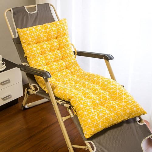 Comodo cuscino per lettino prendisole: introduci comfort e un tocco di moderna eleganza nel tuo giardino quest'estate! Sembra fantastico nel tuo giardino o balcone. (Solo cuscini, non sedie).