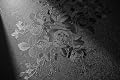 lenify Black Peel and Stick Wallpaper Floral Black Wallpaper 17.7inch x 118.1inch Embossed Flower Contact Paper Peel and Stick Textured Self Adhesive Removable Wall Paper Floral Vinyl for Cabinets