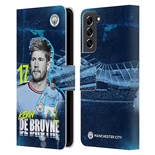Étui portefeuille Samsung Galaxy S21 FE 5G Man City Kevin De Bruyne cadeau