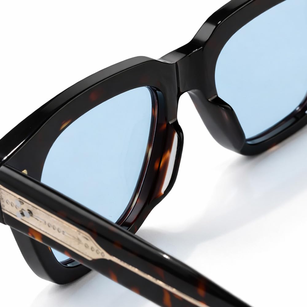 Gafas de sol de acetato para hombre y mujer, protección UV400 para exteriores